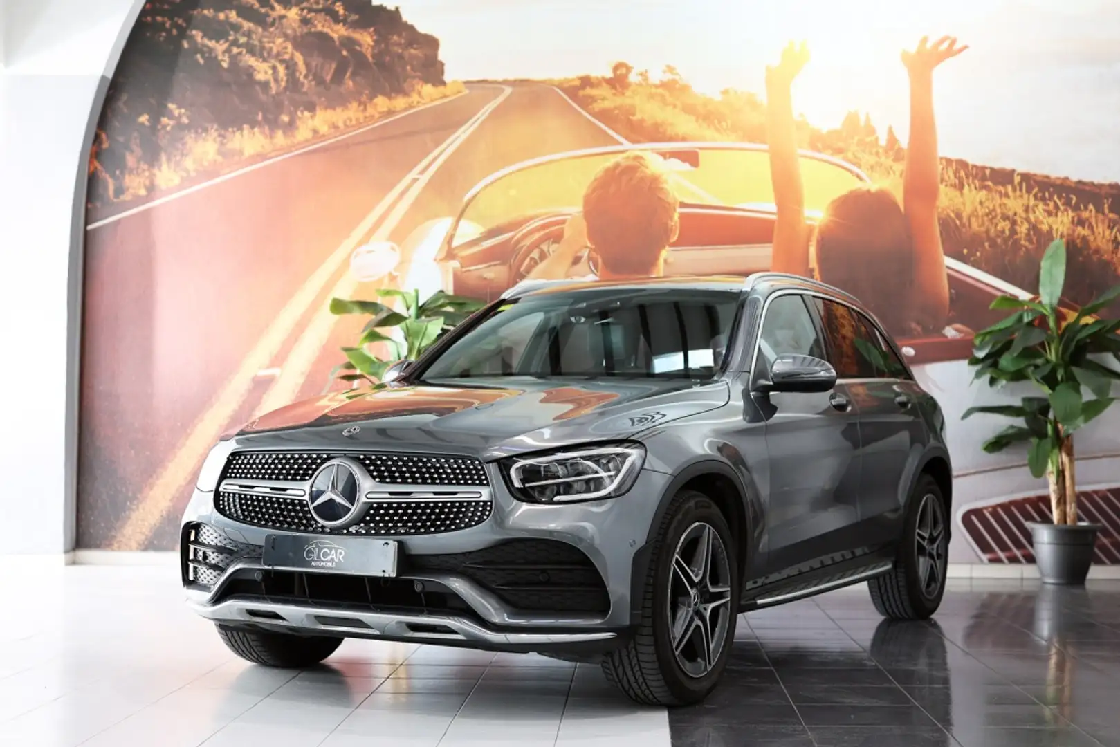 Mercedes-Benz GLC 200 200d 4Matic 9G-Tronic Gris - 1
