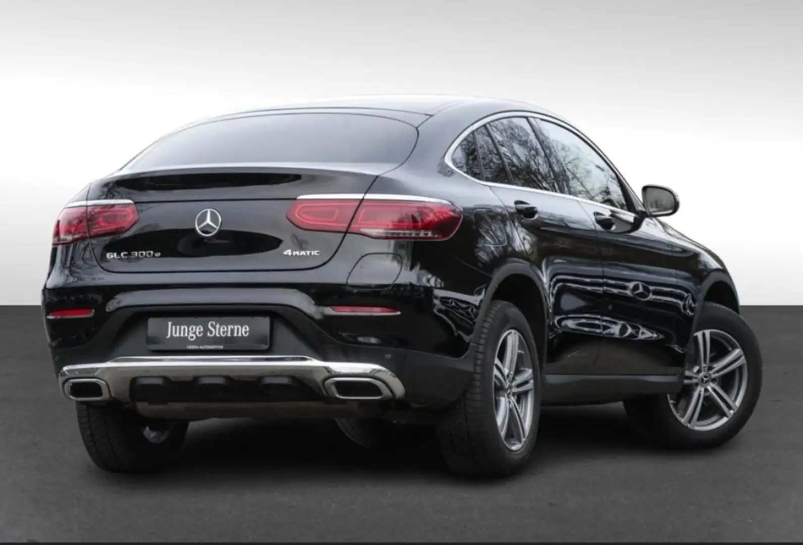 Mercedes-Benz GLC 300 Coupé 300e 4Matic Negro - 2