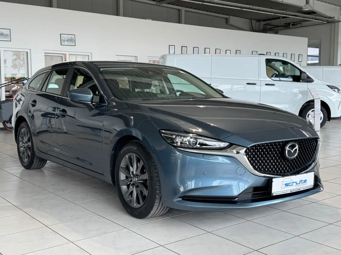 Mazda 6 Kombi Prime-Line*HUD*Navi*LED*1.Hand*ACC Blau - 2