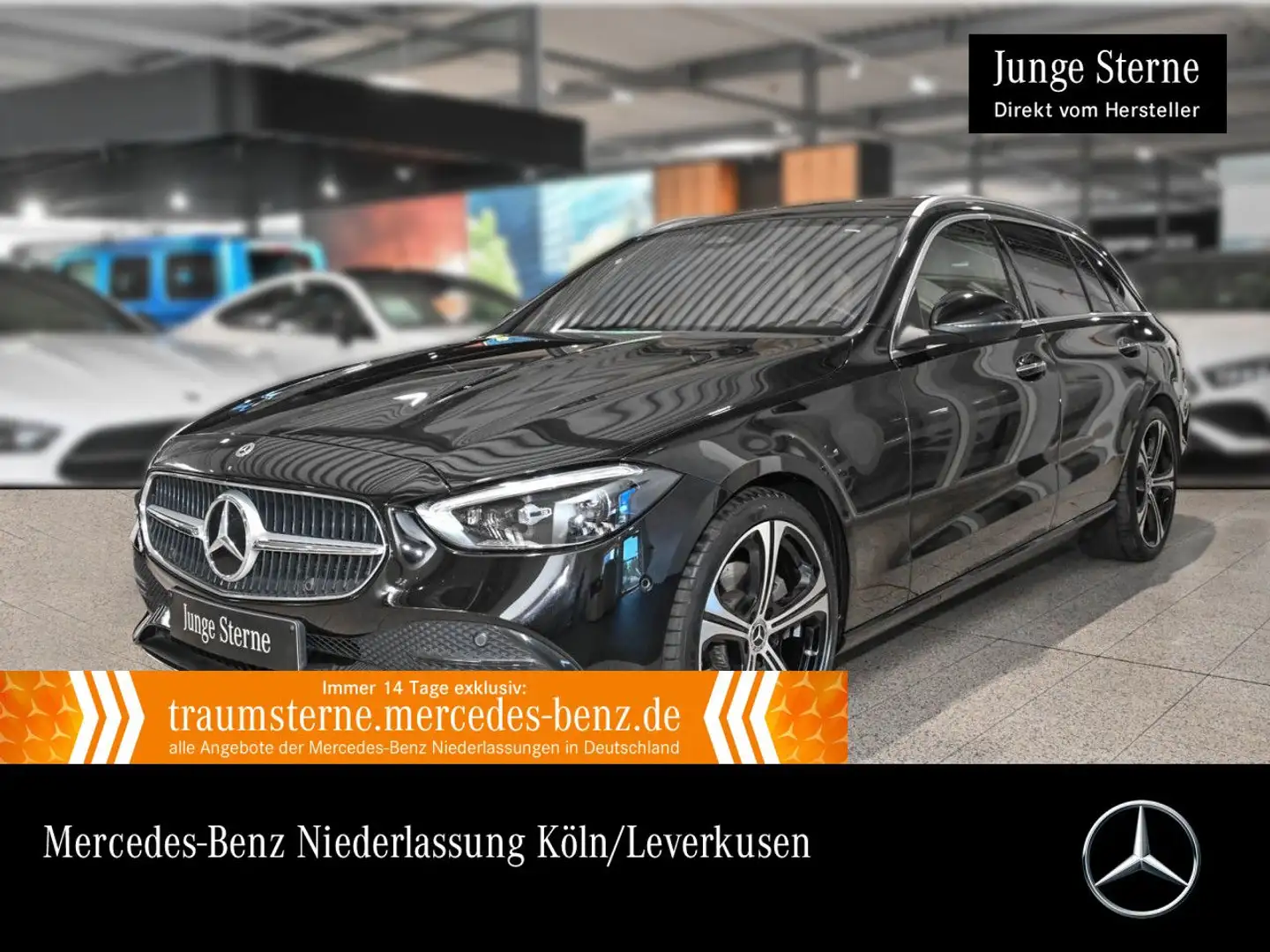 Mercedes-Benz C 220 d T AVANTG+PANO+KAMERA+SITZKLIMA+TOTW+9G Schwarz - 1