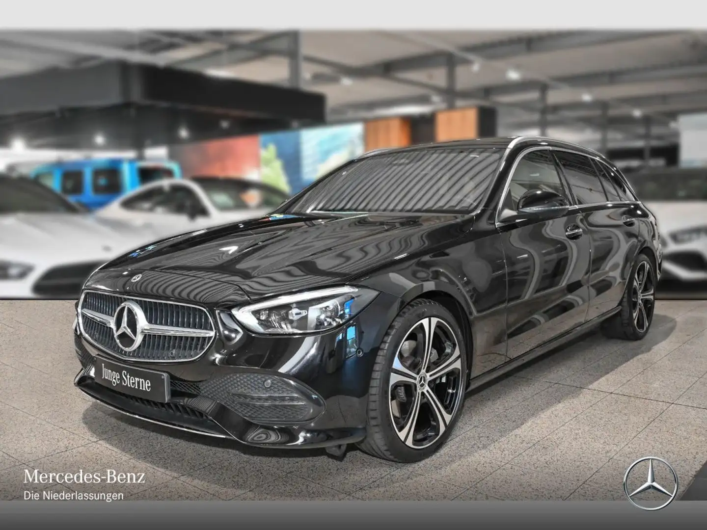 Mercedes-Benz C 220 d T AVANTG+PANO+KAMERA+SITZKLIMA+TOTW+9G Schwarz - 2