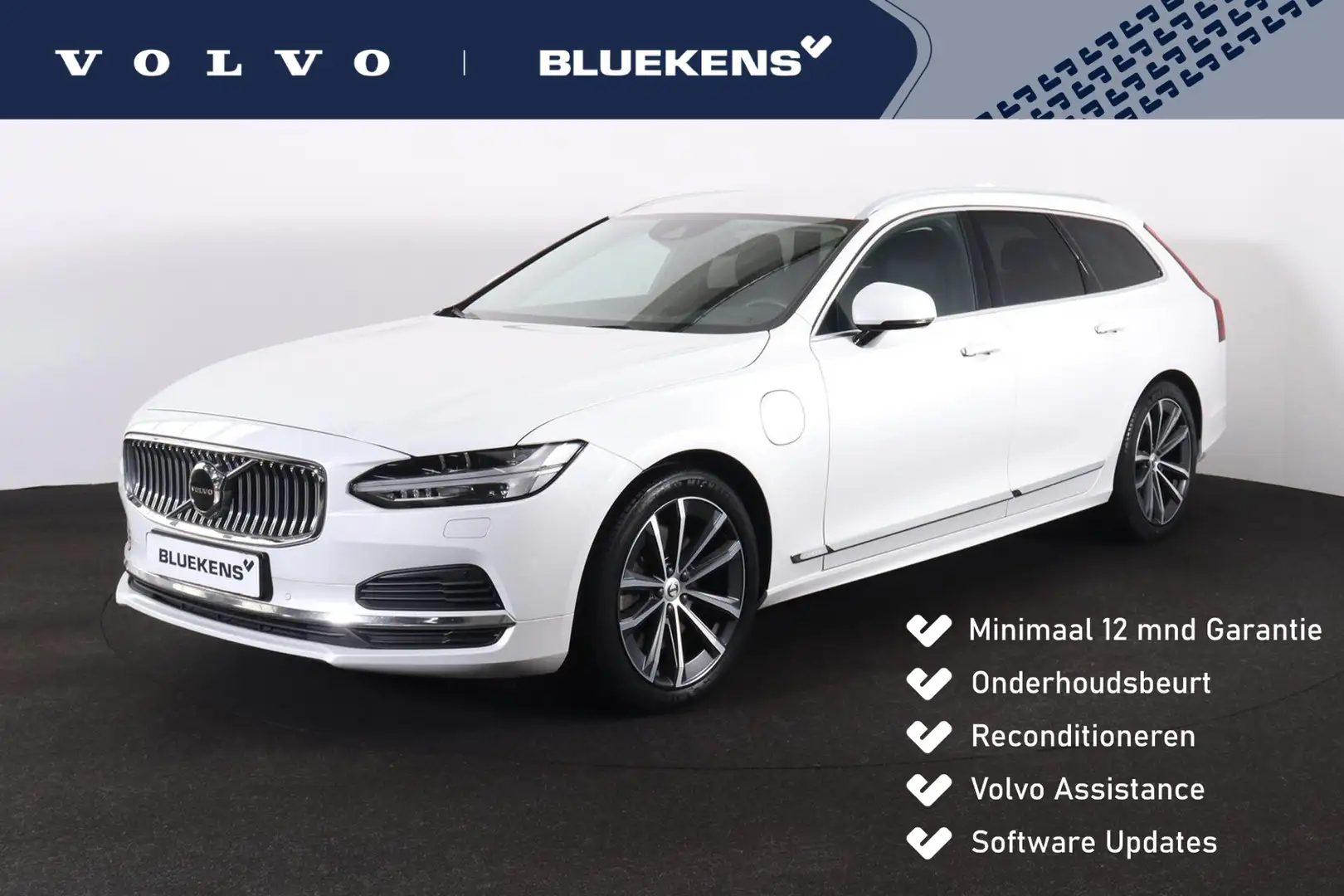 Volvo V90 T6 AWD Inscription - IntelliSafe Assist & Surround Blanc - 1