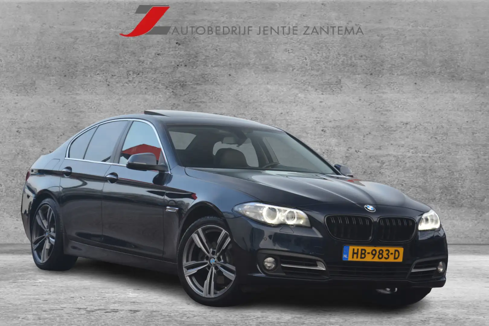 BMW 520 5-serie 520i High Executive | Navigatie | Schuif-k Blau - 1
