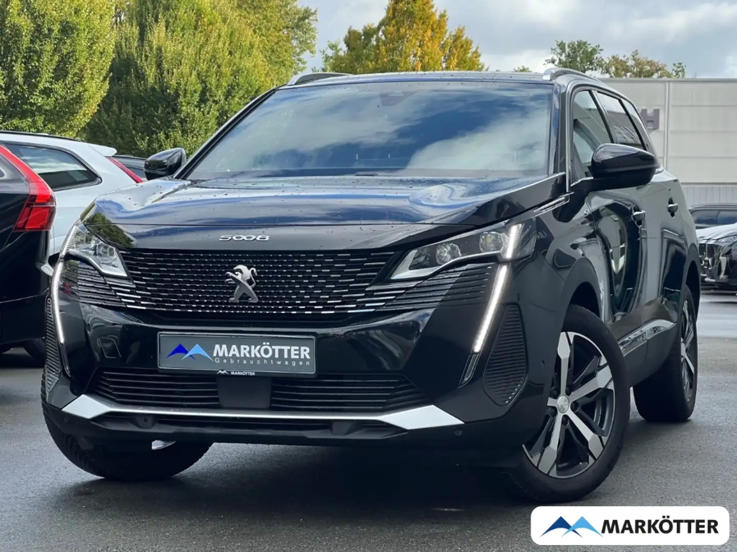 Peugeot 5008 GT 1.2 PureTech 130 7-Sitzer ACC/BLIS/SHZ/CAM Noir - 1