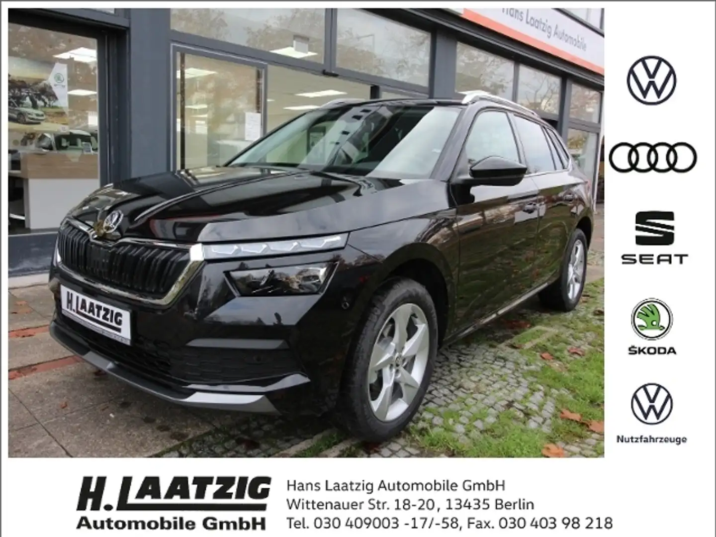 Skoda Kamiq TSI Ambition LED Keyless 17" eKlap Sitzhz Noir - 1