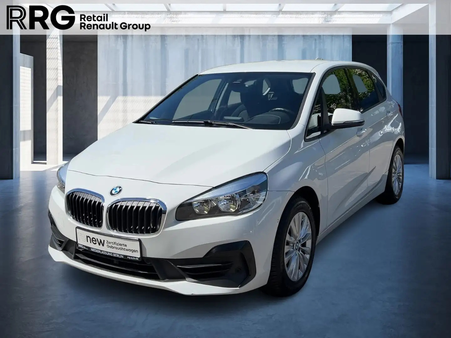 BMW 218 Active Tourer - 218i Advantage Weiß - 1