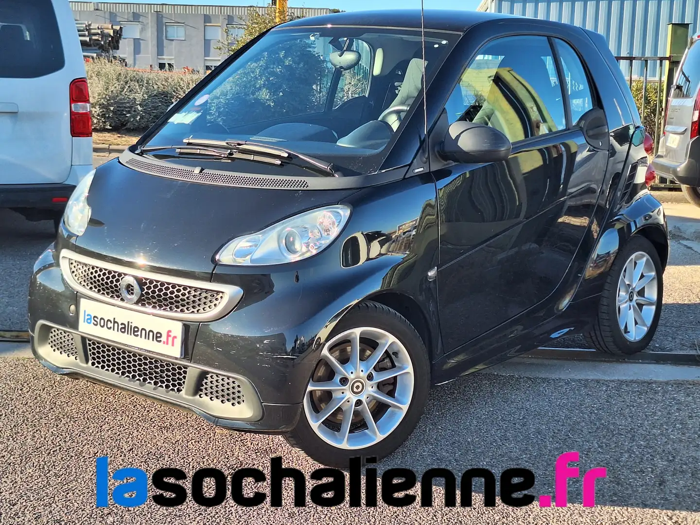 smart forTwo Smart 1.0 71ch mhd Passion Softouch Noir - 1