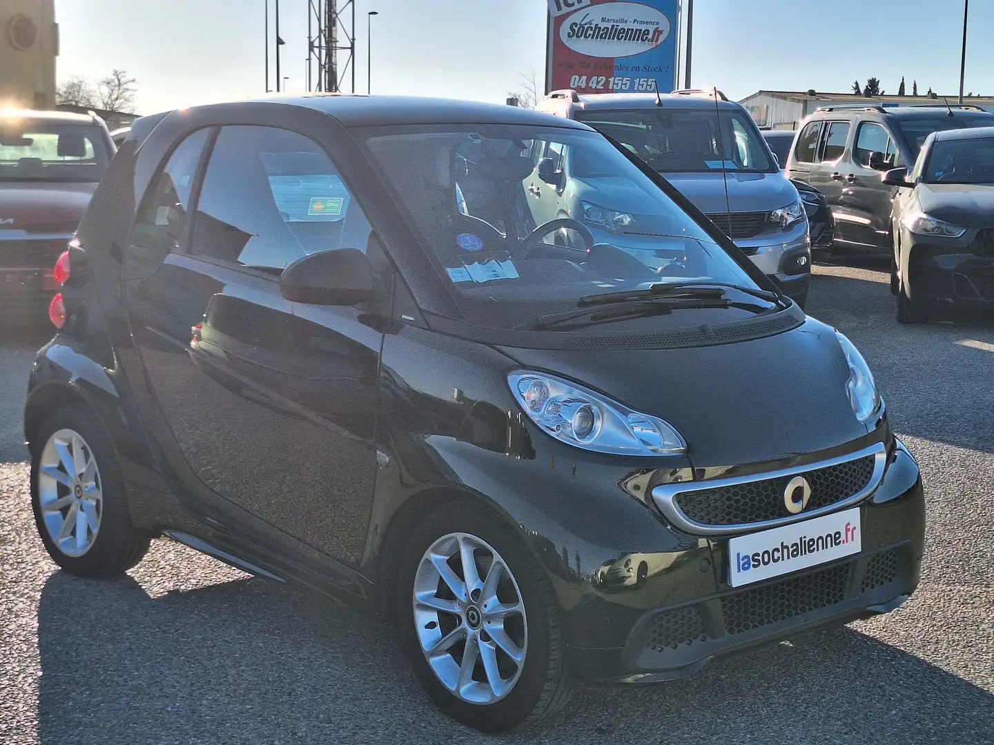 smart forTwo Smart 1.0 71ch mhd Passion Softouch Noir - 2