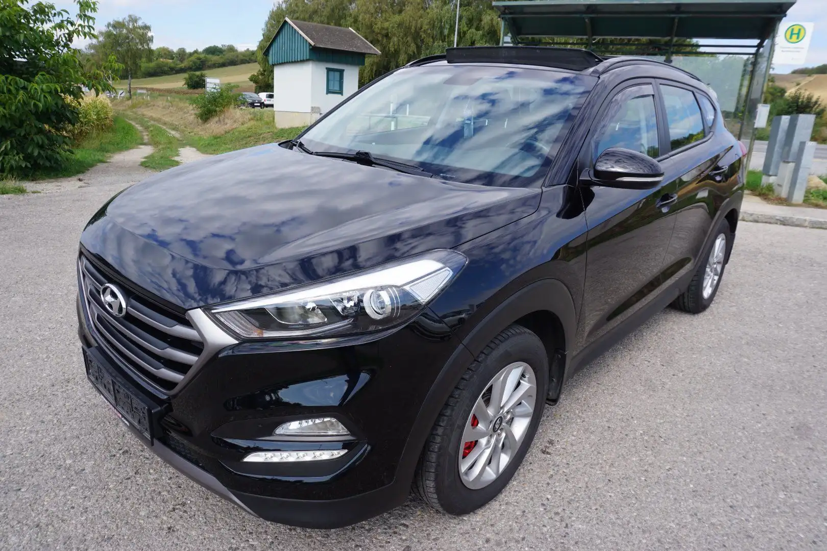 Hyundai TUCSON Tucson 2.0 CRDi DPF Platin 4WD Schwarz - 1