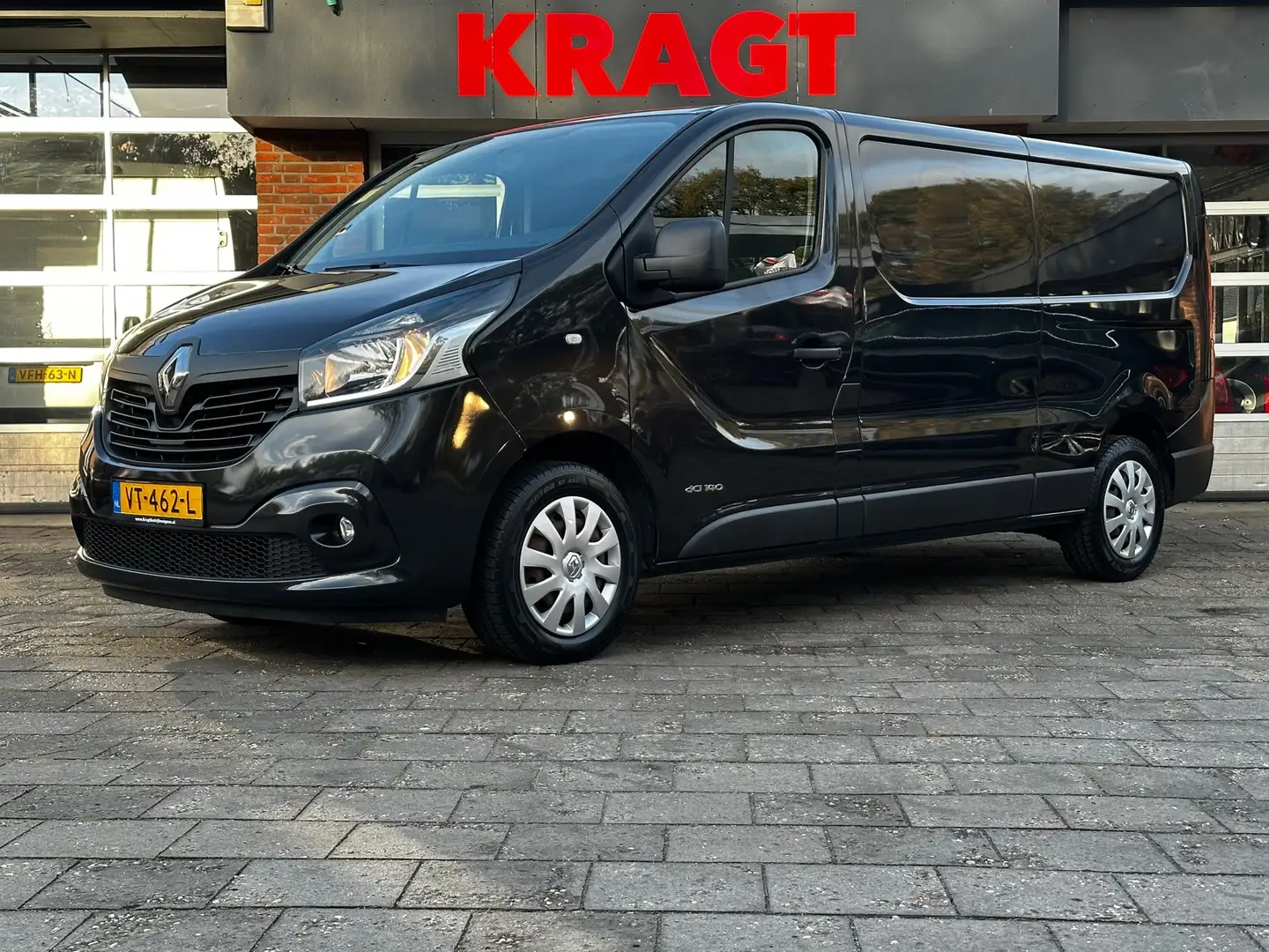 Renault Trafic 1.6 dCi T29 L2H1 Turbo|140PK|NAP|airco|cruise|navi Schwarz - 1