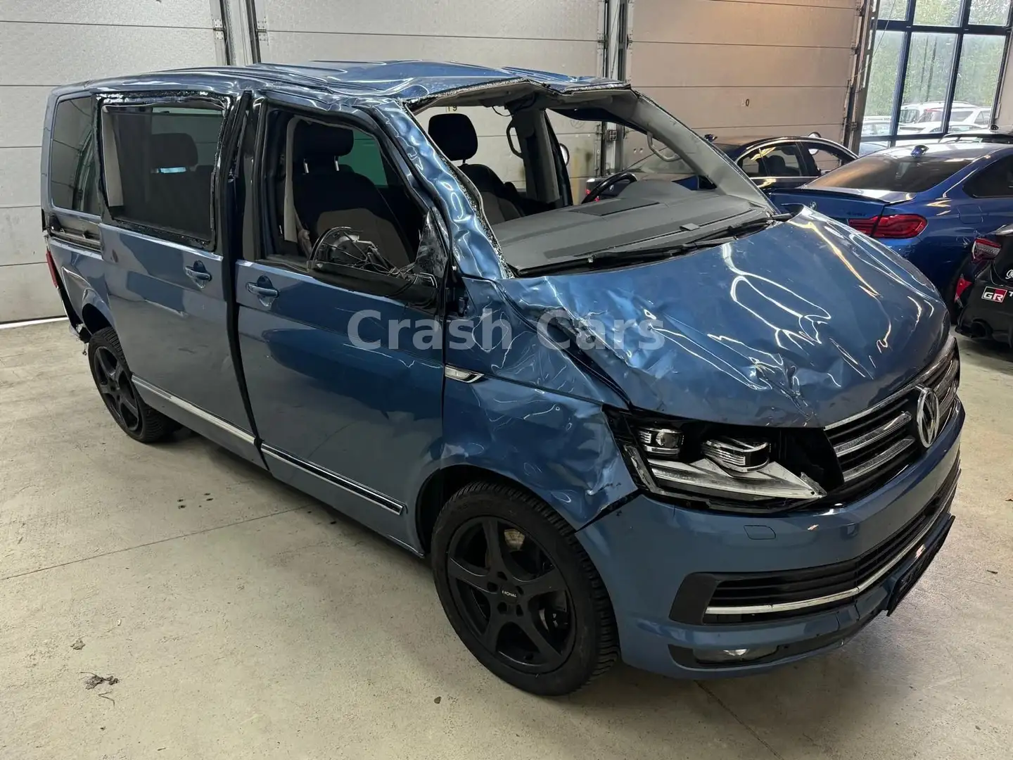 Volkswagen T6 Multivan 2.0 TDI DSG Highline*ACC*DYNAUDIO* Bleu - 2