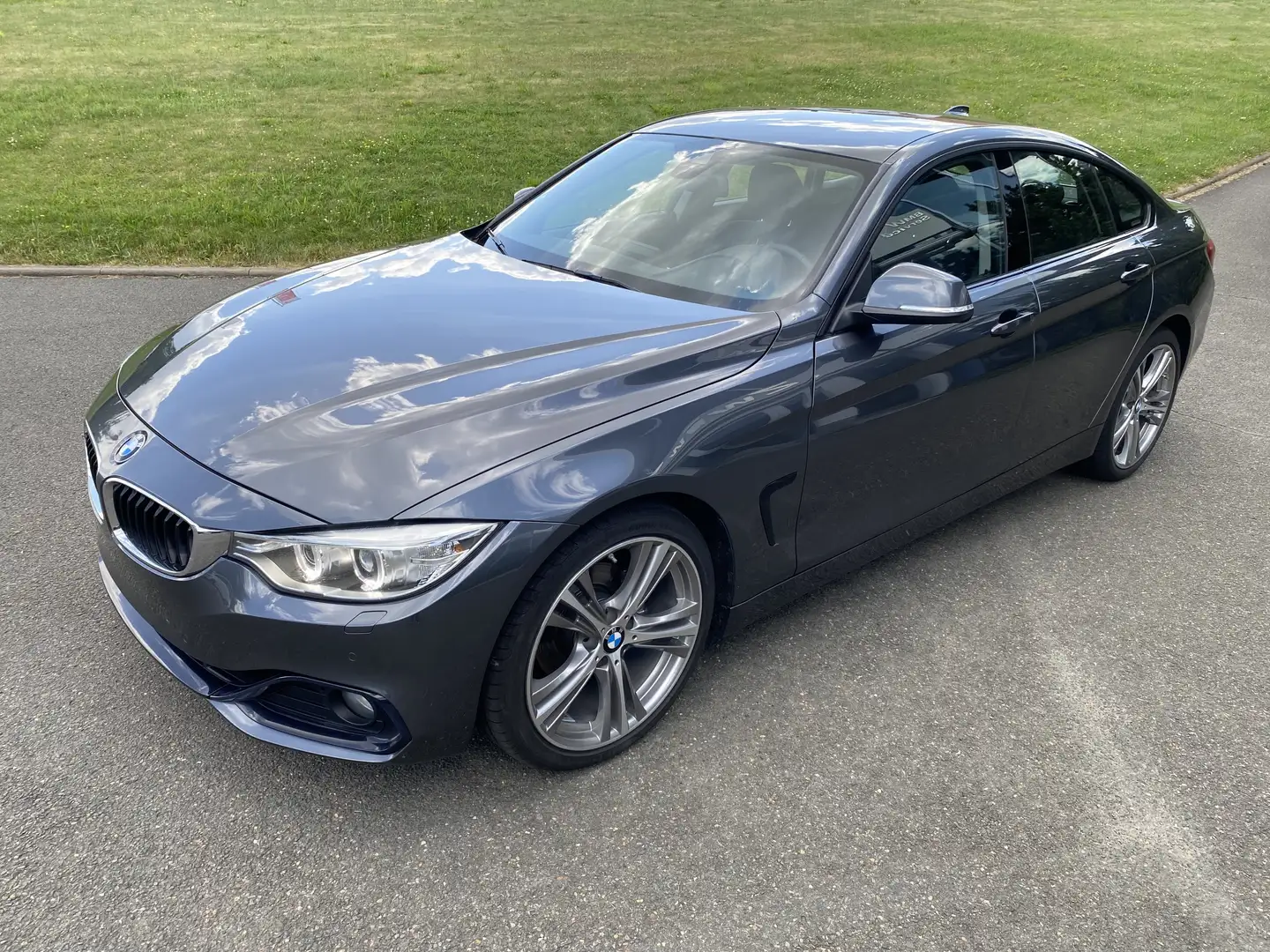 BMW 420 i SportLine Sport Line HiFi Xenon Navi Bus. Gris - 2