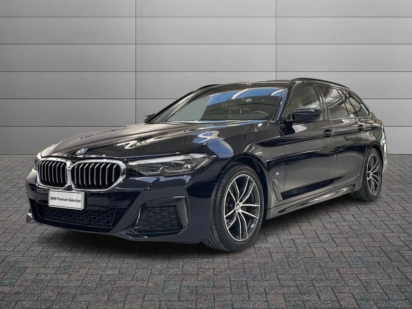 BMW 520 d Touring mhev 48V Msport auto Nero - 1