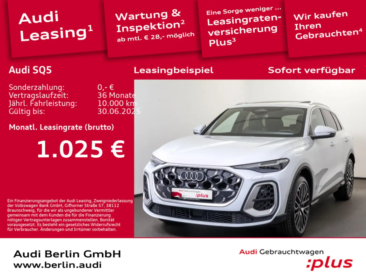 Audi SQ5 TFSI S tronic Weiß - 1