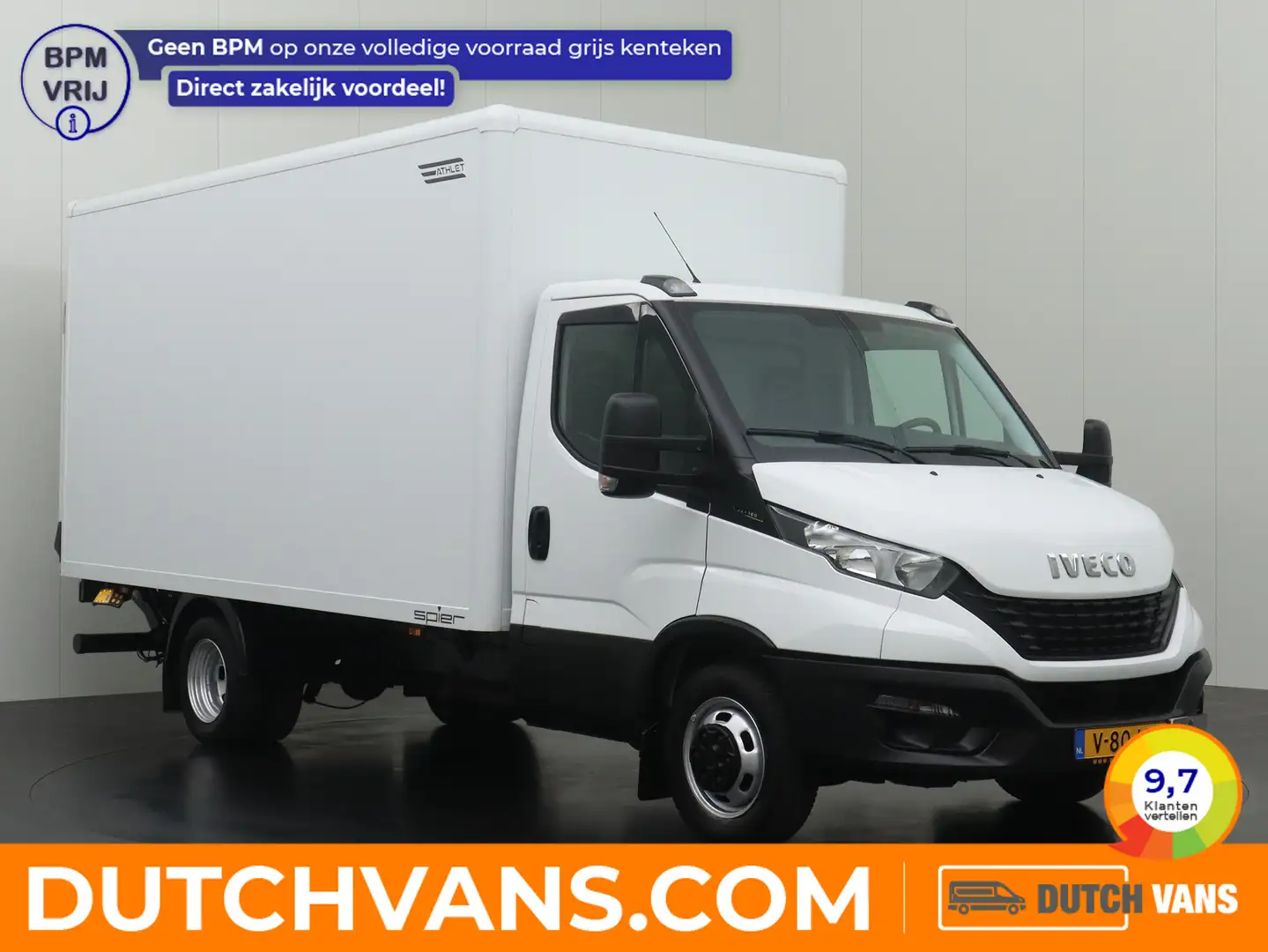 Iveco Daily 35C16 Bakwagen+Laadklep Blanc - 1