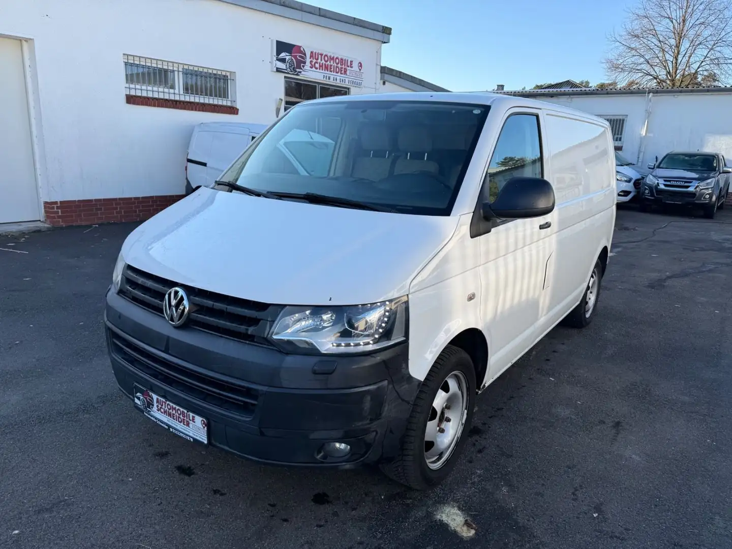 Volkswagen T5 Transporter Kasten-Kombi Kasten Weiß - 1
