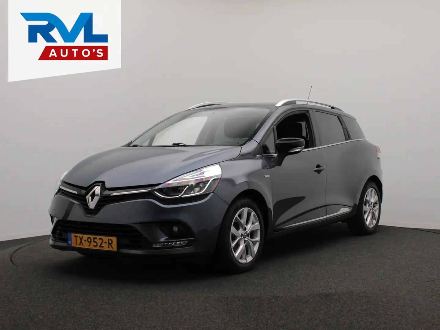 Renault Clio Estate 0.9 TCe Limited Trekhaak Navigatie Originee Grijs - 1