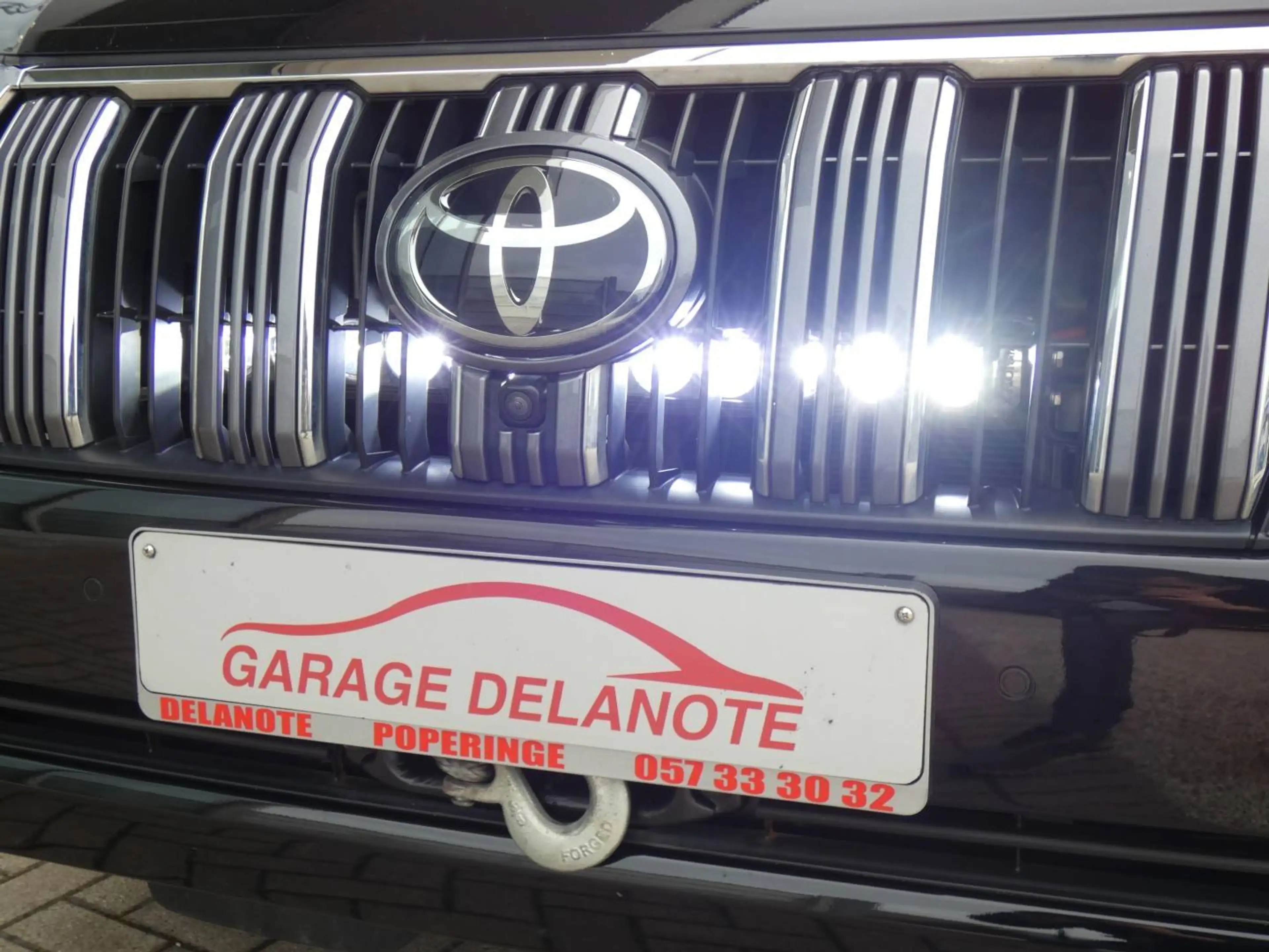 Toyota Land Cruiser Automaat *47893+btw* STYLE +WINCH +LEDER +LICHTE VRACHT +3500KG SLEEPVERMOGEN +360°CAMERA +OPEN DAK — photo 3