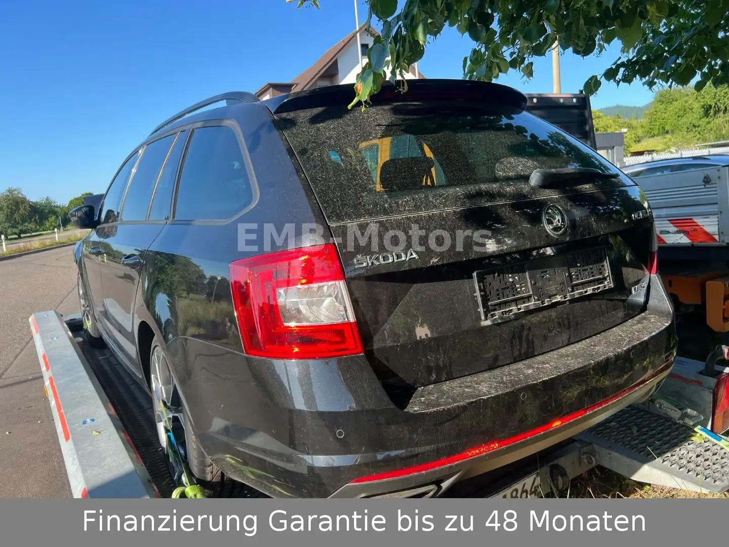Skoda Octavia Combi RS Euro 6 Panorama Leder Zwart - 2