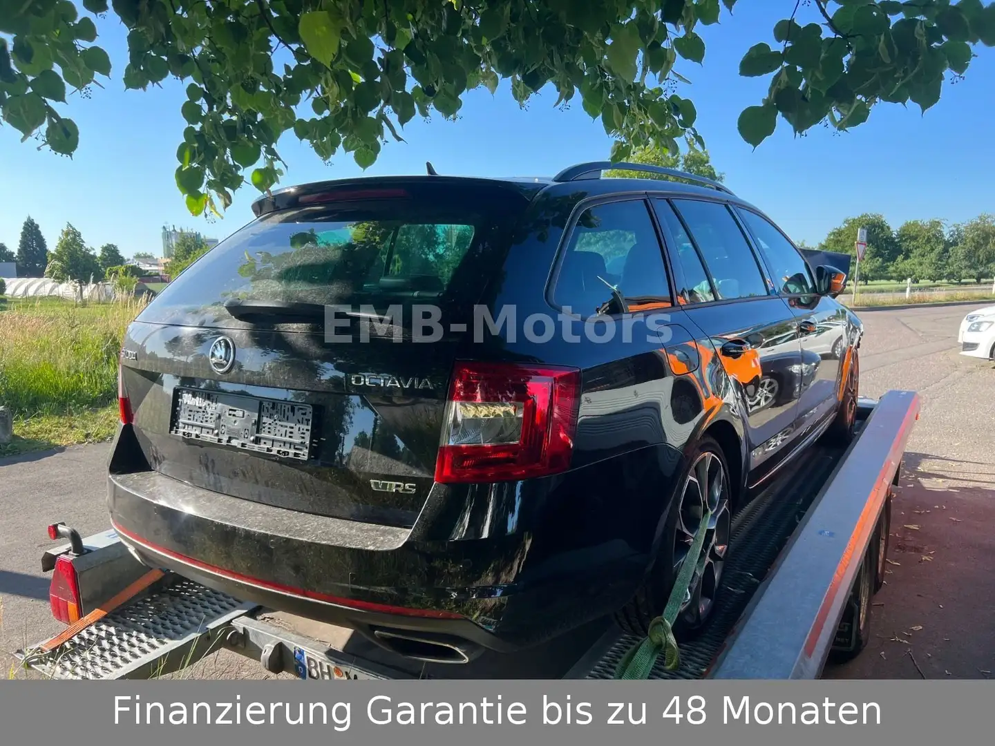 Skoda Octavia Combi RS Euro 6 Panorama Leder Zwart - 1