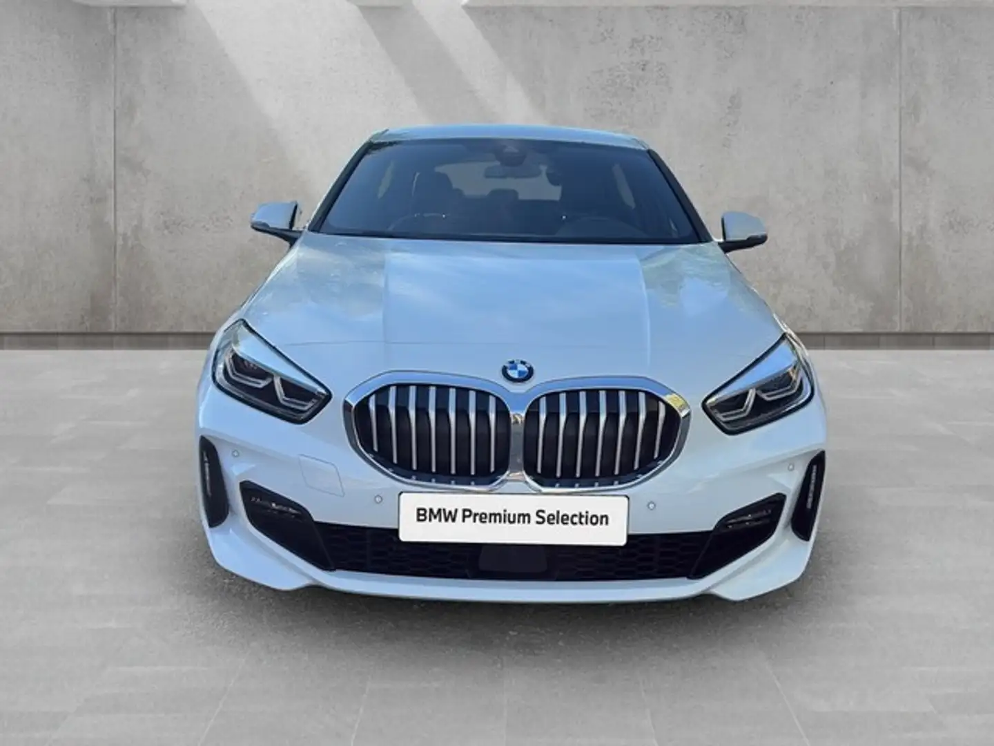 BMW 118 118dA Business Blanc - 2