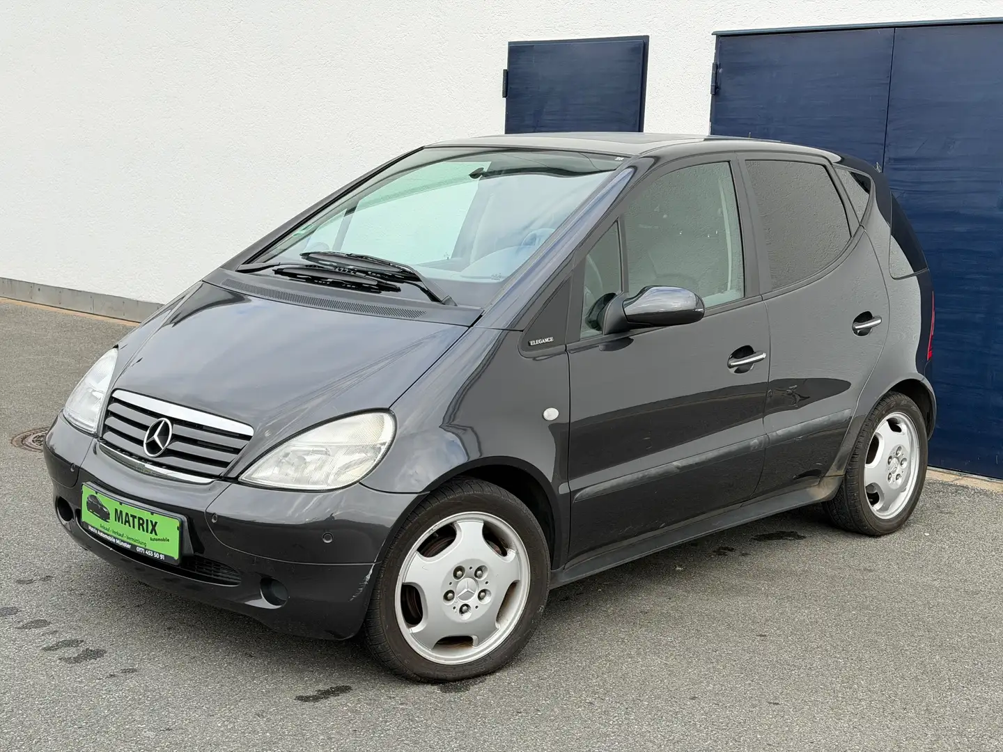 Mercedes-Benz A 190 A-Klasse Elegance VOLLLEDER SITZHEIZUNG Fekete - 1