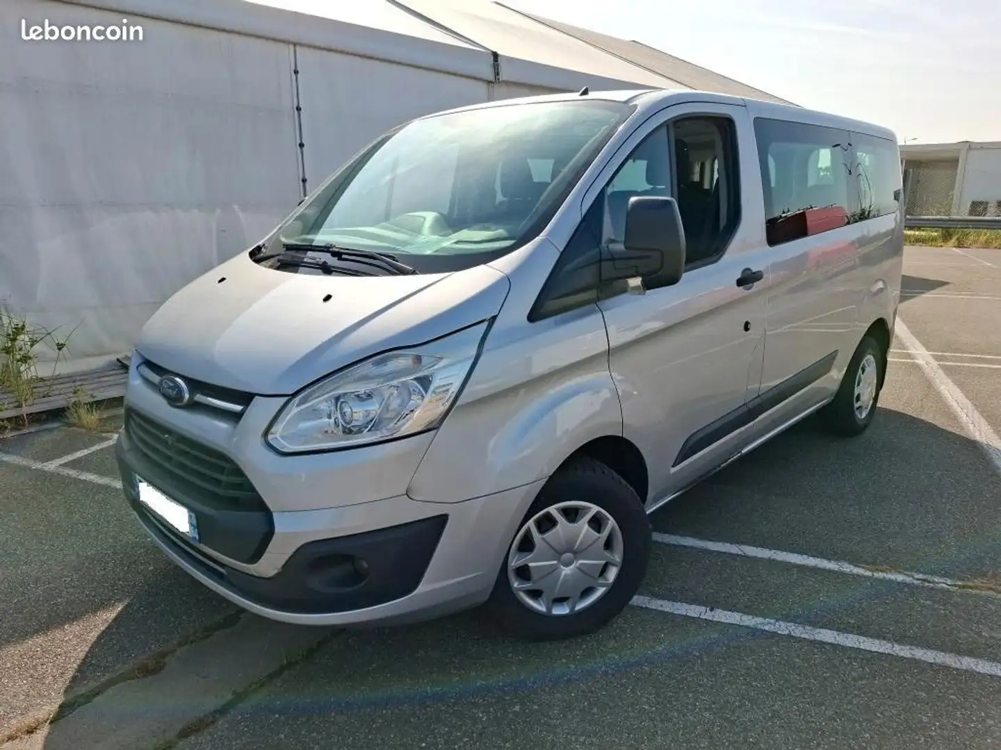 Ford Transit CUSTOM COMBI 2.0 TDCI 130ch TREND BUSINESS 9 PLACE Gris - 1