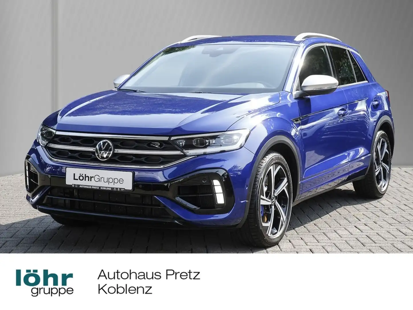 Volkswagen T-Roc R 2.0 TSI DSG 4M IQ.Light, RFK, Beats, Navi., A... Blau - 1
