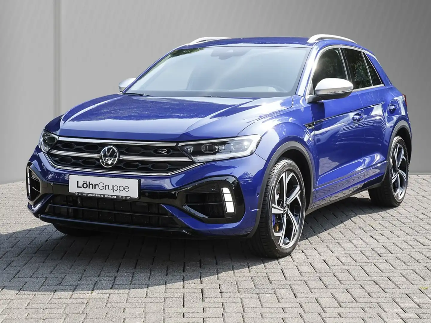 Volkswagen T-Roc R 2.0 TSI DSG 4M IQ.Light, RFK, Beats, Navi., A... Blau - 2