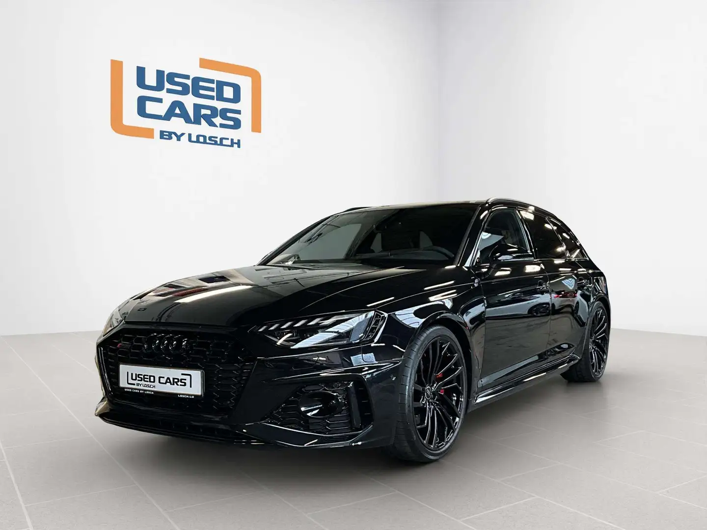 Audi RS4 S-Tronic+Black+Quattro+Pano Schwarz - 1