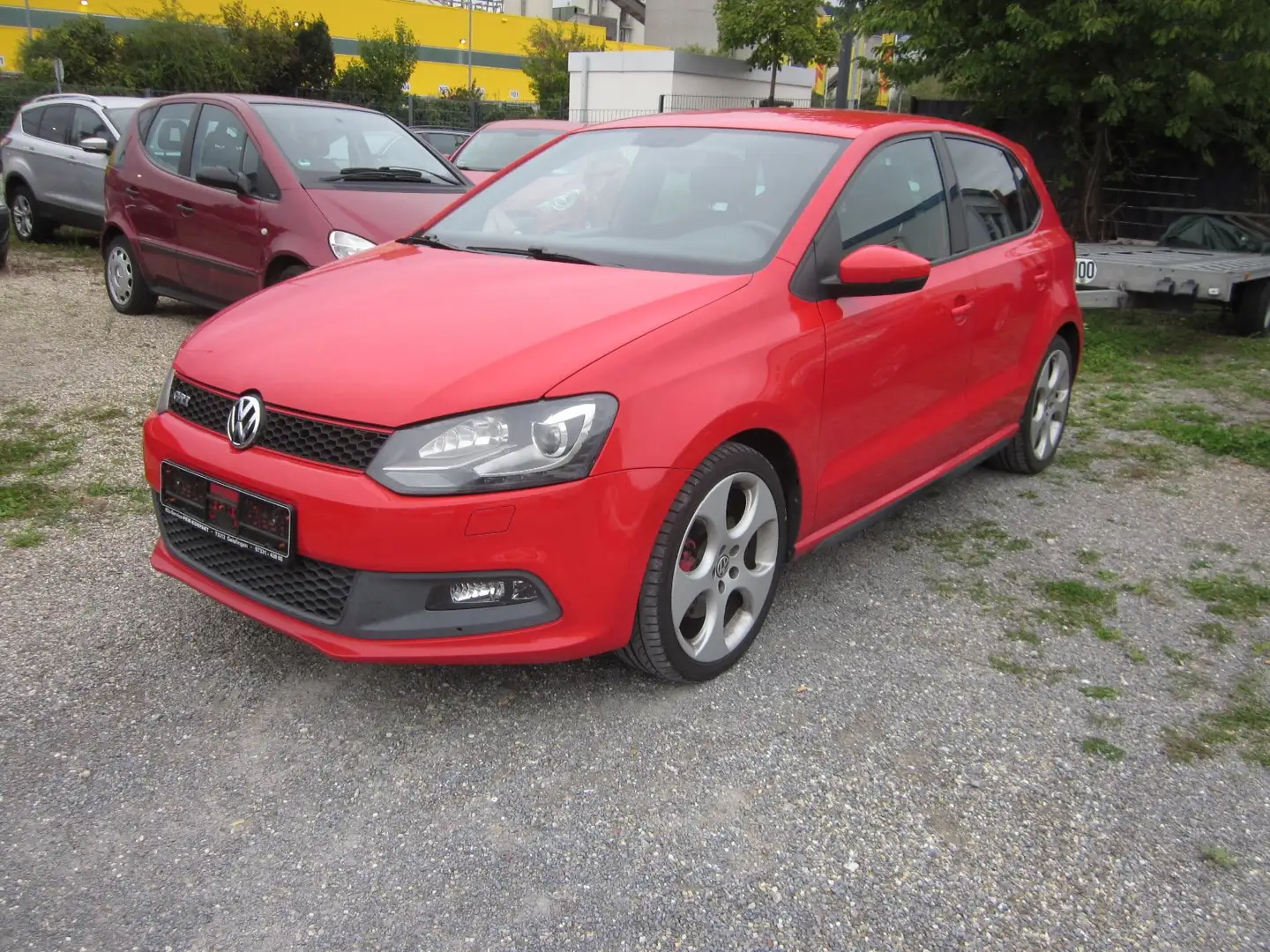 Volkswagen Polo GTI Polo V  5-Türer 1.4 DSG-Navi-SHZ Rot - 2