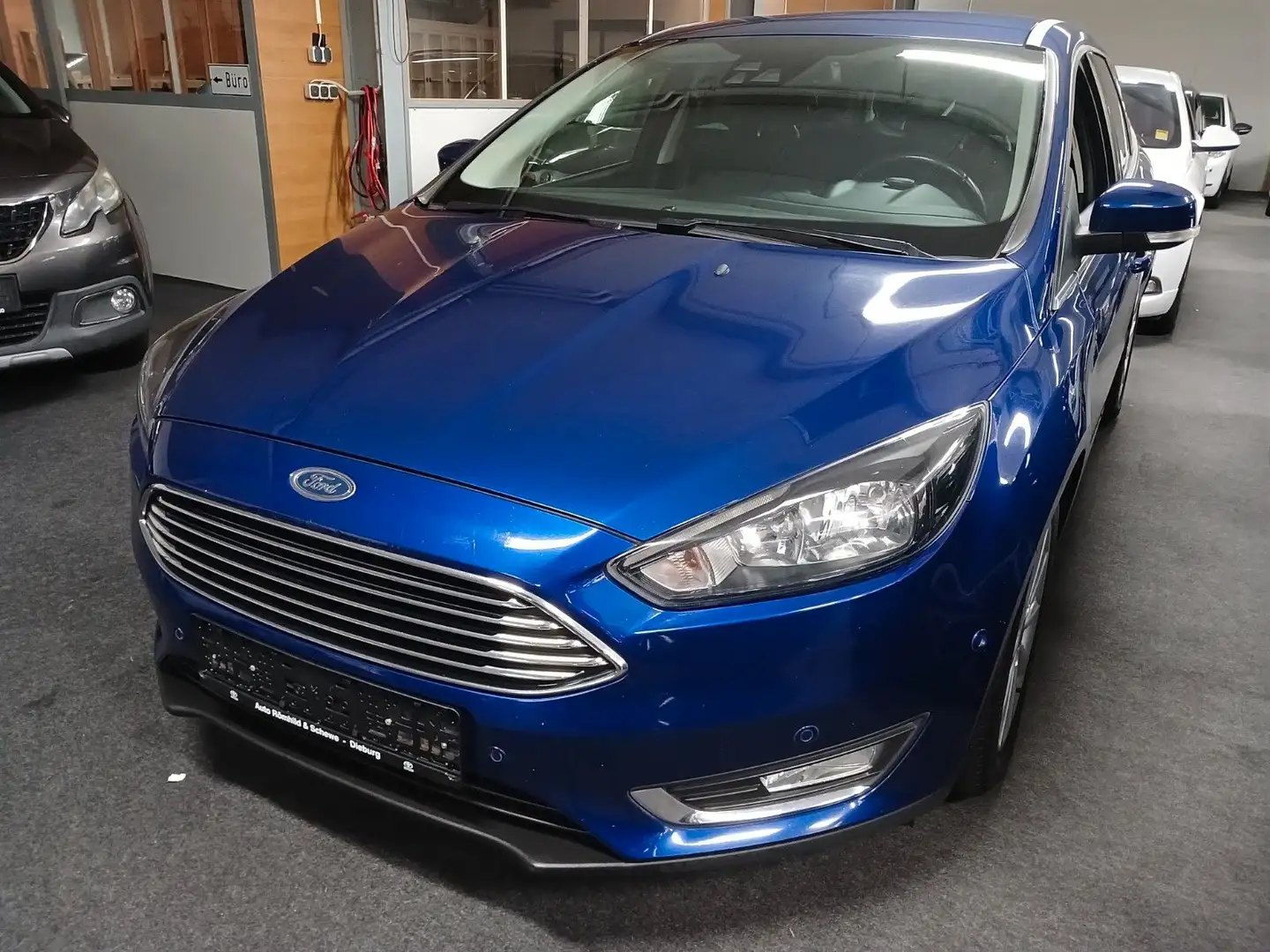 Ford Focus Turnier Titanium NAVI KAMERA TUV 12/2027 Blau - 1