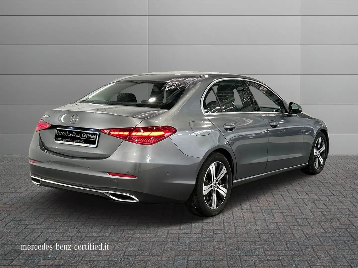 Mercedes-Benz C 220 220 d mhev Sport auto Grigio - 2