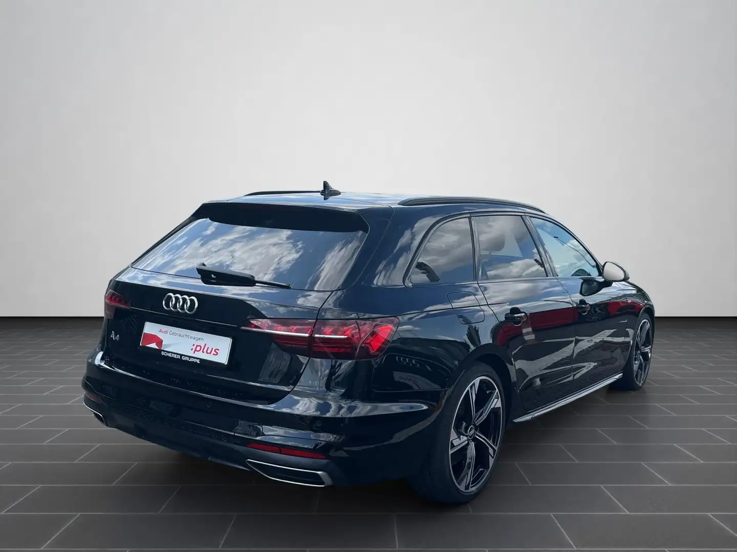 Audi A4 40 TDI S line S tro. AHK/LED/uvm. Noir - 2