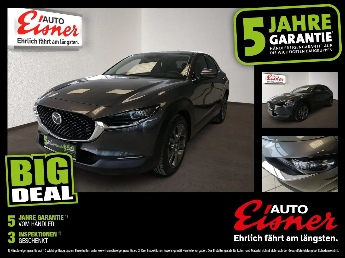 Mazda CX-30 X180 AT AWD GT+ SO/PR/TE BIG DEAL Grau - 1