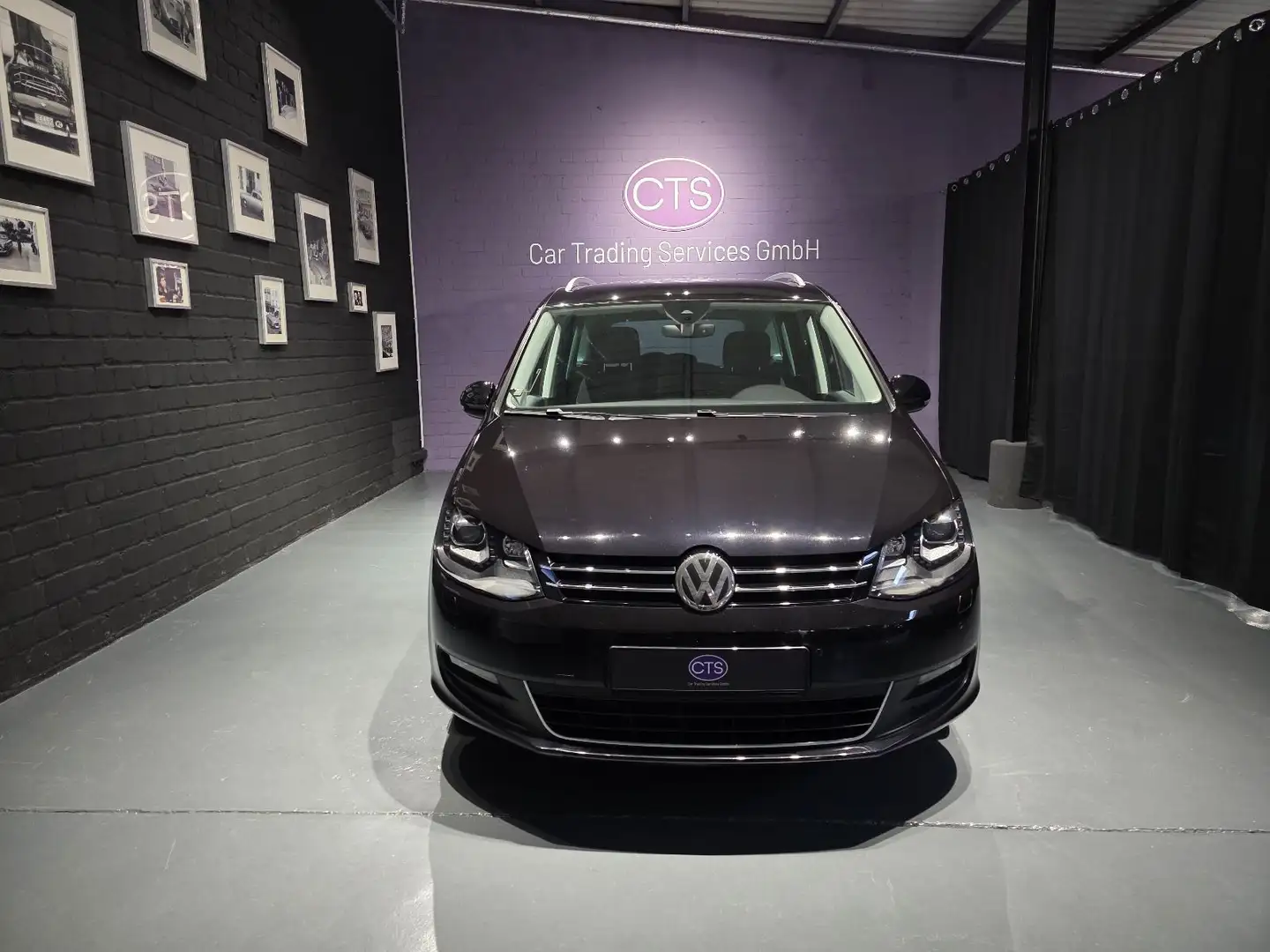 Volkswagen Sharan Allstar BMT/7 SITZEN/2 HAND Schwarz - 1