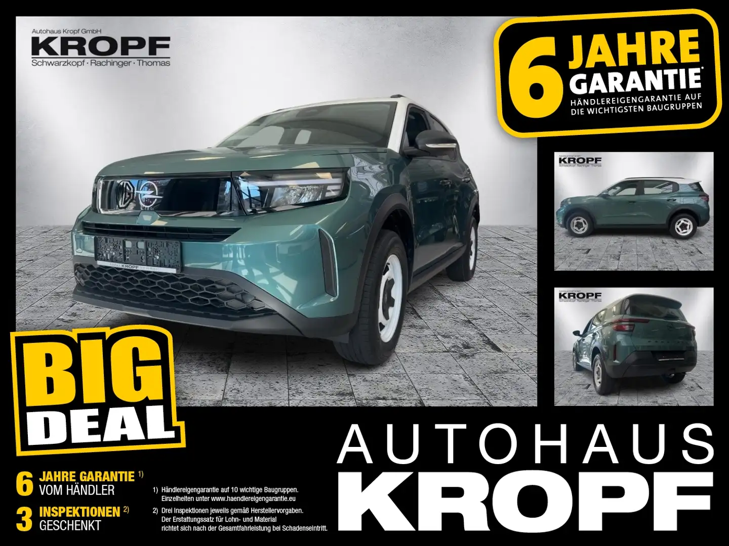 Opel Frontera Electric *** PDC LED SHA *** Grün - 1