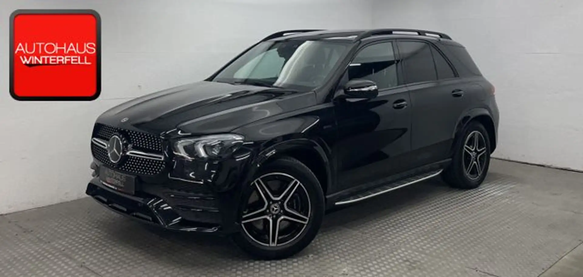 Mercedes-Benz GLE 350 de 4 AMG NIGHT PANO+AHK+360+BURMESTER+ Zwart - 1