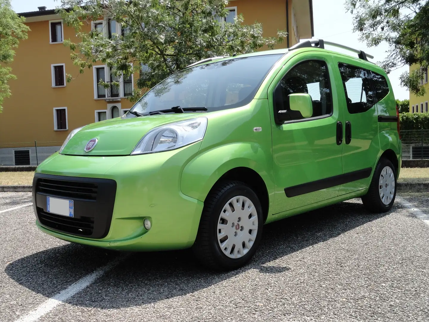 Fiat Qubo Qubo 2008 1.4 8v natural power Dynamic 70cv Groen - 1