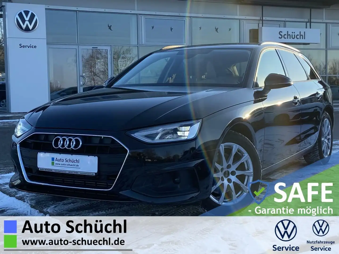 Audi A4 Avant 35 2.0 TFSI S-TRONIC AHK+NAVI+LED+SHZ+P Schwarz - 1