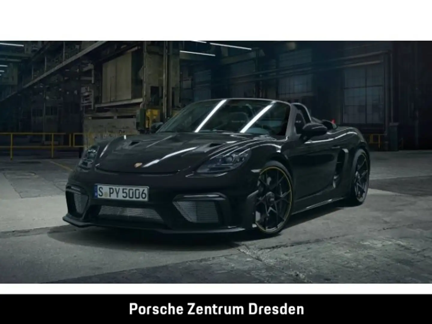 Porsche 718 Spyder RS Schwarz - 1