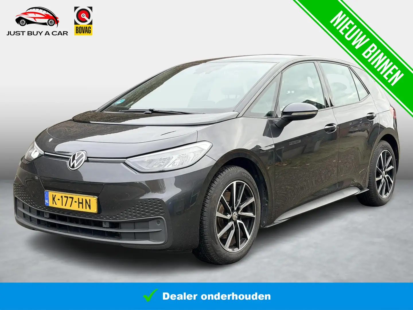 Volkswagen ID.3 Life 58 kWh Trekhaak / Black Package / Stoelverwar Grijs - 1