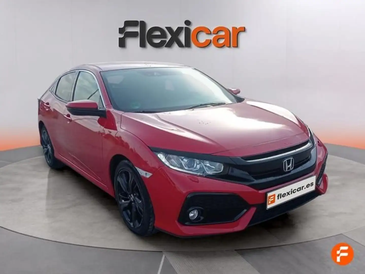 Honda Civic 1.6 i-DTEC Comfort Rojo - 2