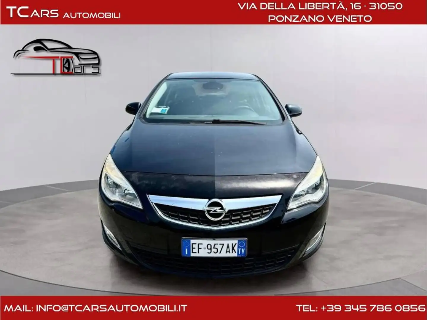 Opel Astra 1.4 BENZINA EURO 5 NEOPATENTE Nero - 2