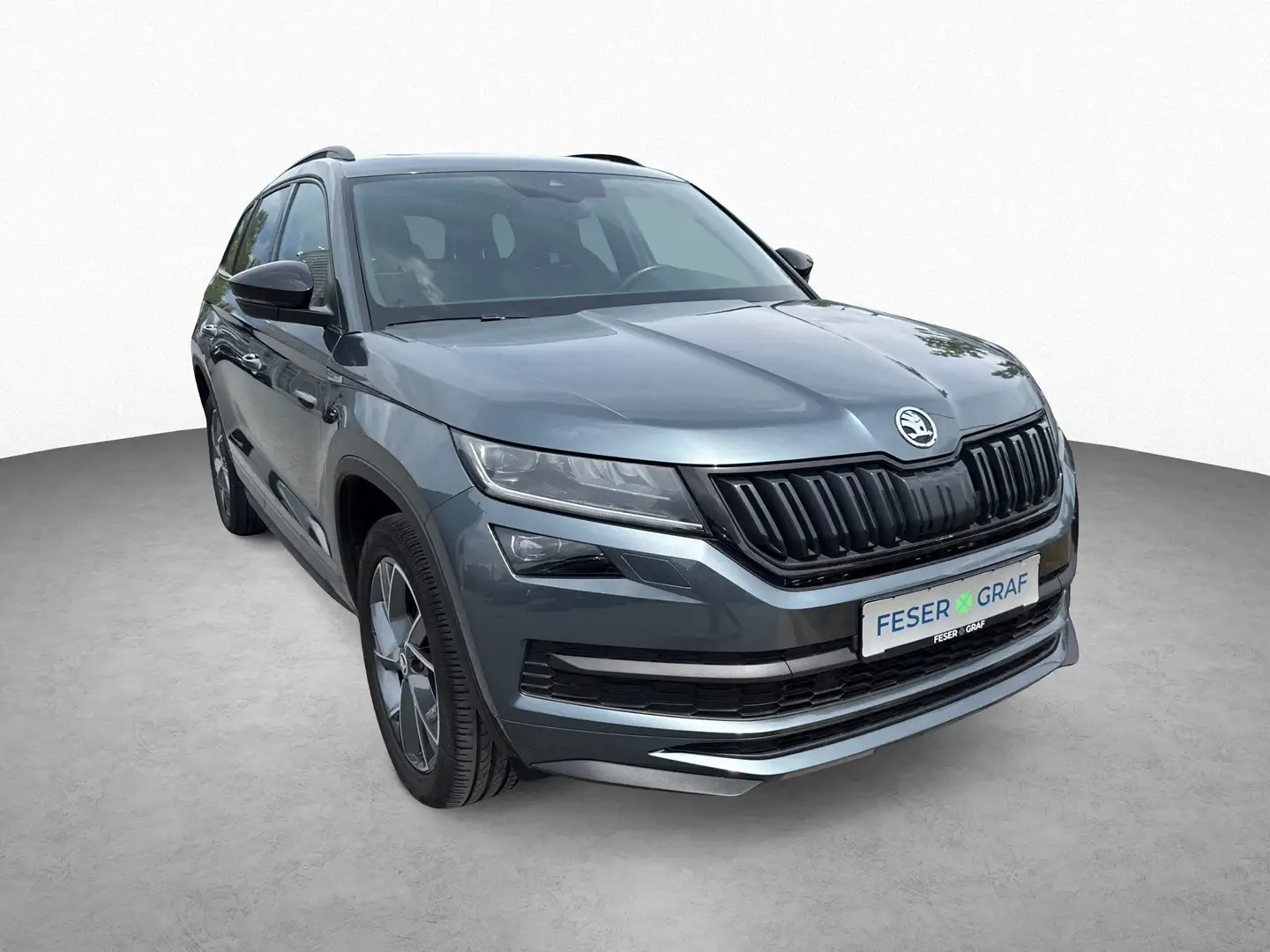 Skoda Kodiaq Sportline 4x4 2.0TDI/200PS/SHZ/AHK/ACC Grau - 2