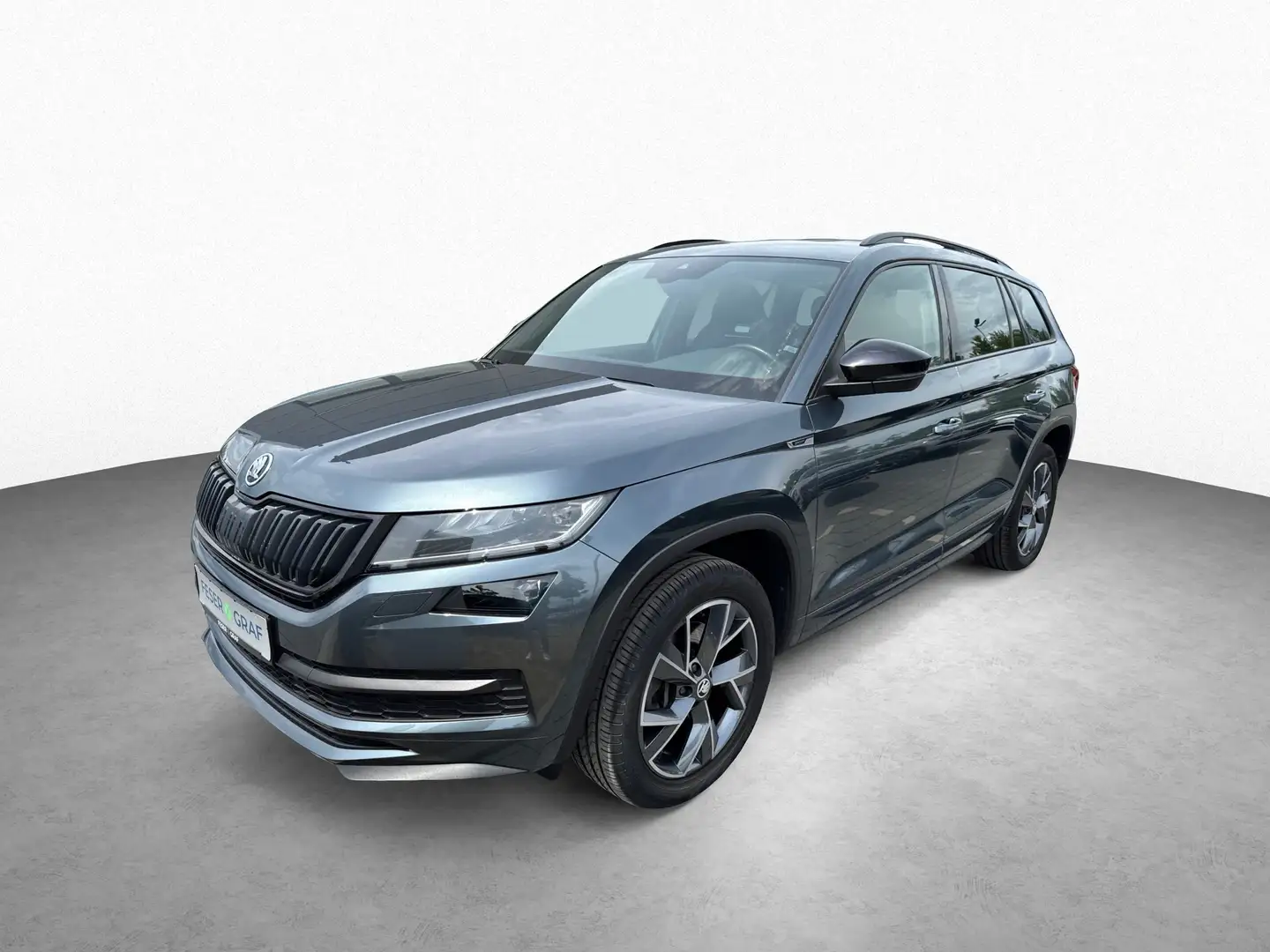 Skoda Kodiaq Sportline 4x4 2.0TDI/200PS/SHZ/AHK/ACC Grau - 1