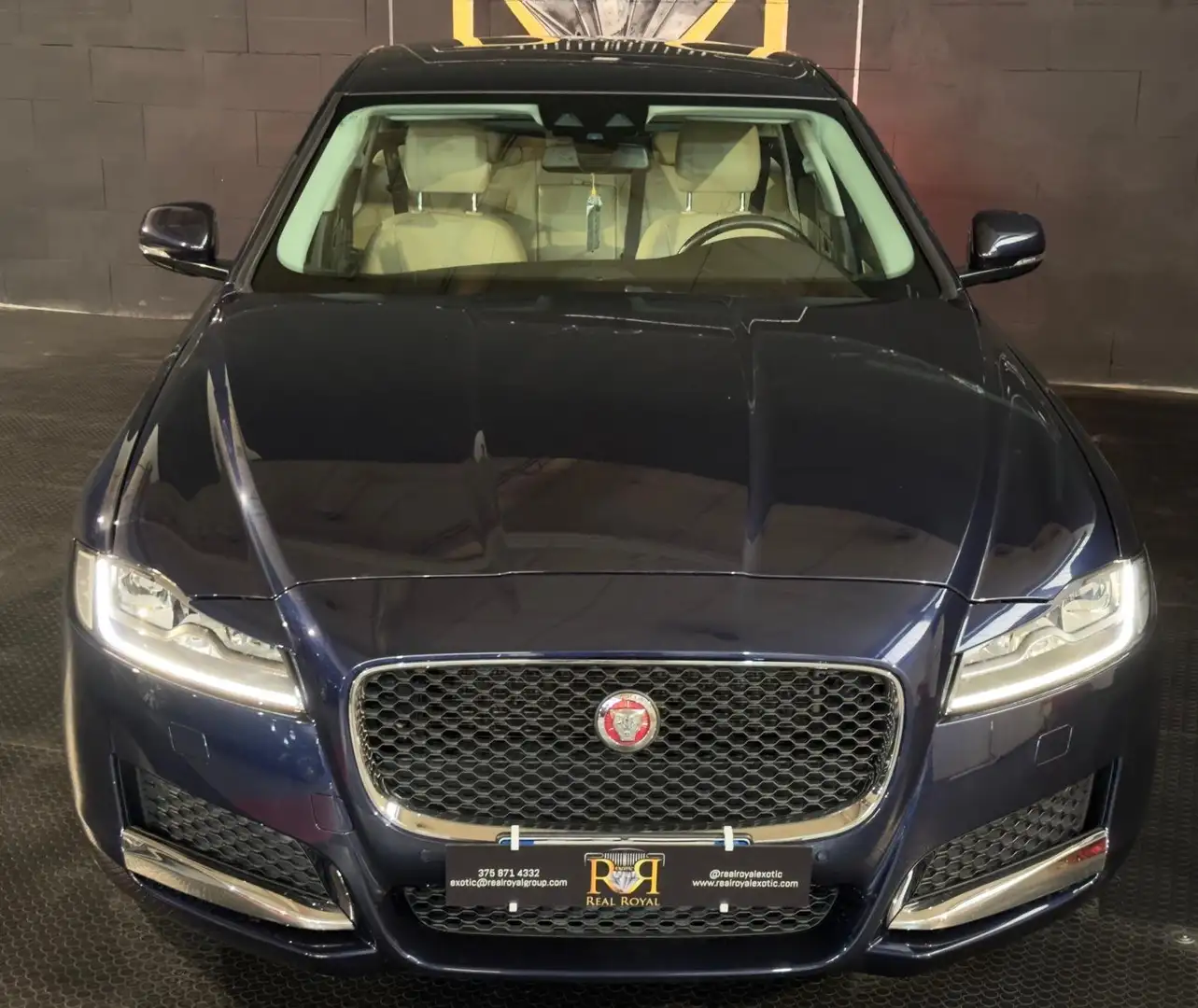 Jaguar XF 2.0d Prestige 180cv Diesel Euro6-interni in pelle Blu/Azzurro - 2