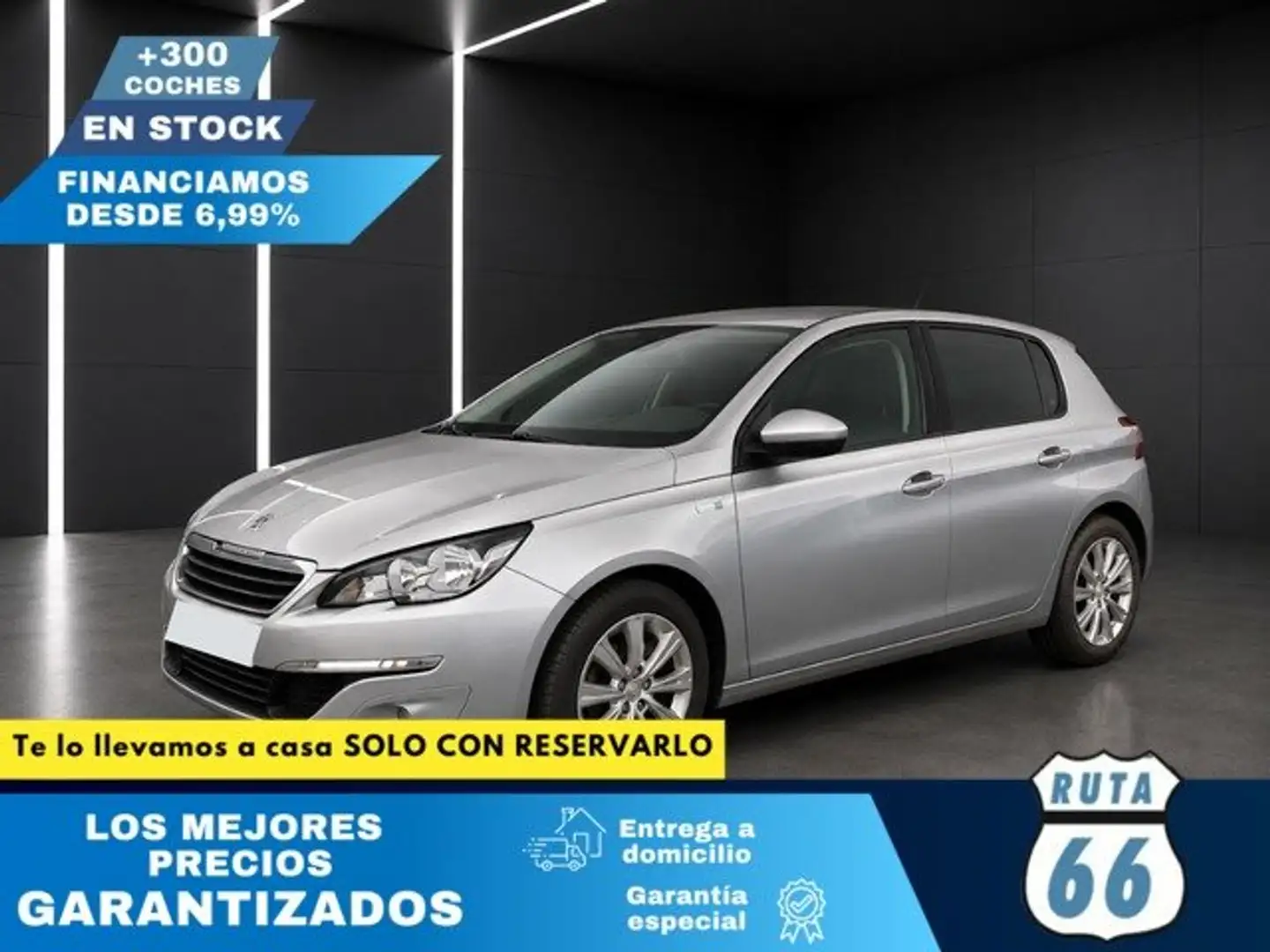 Peugeot 308 1.2 PureTech S&S Style 130 Gris - 1