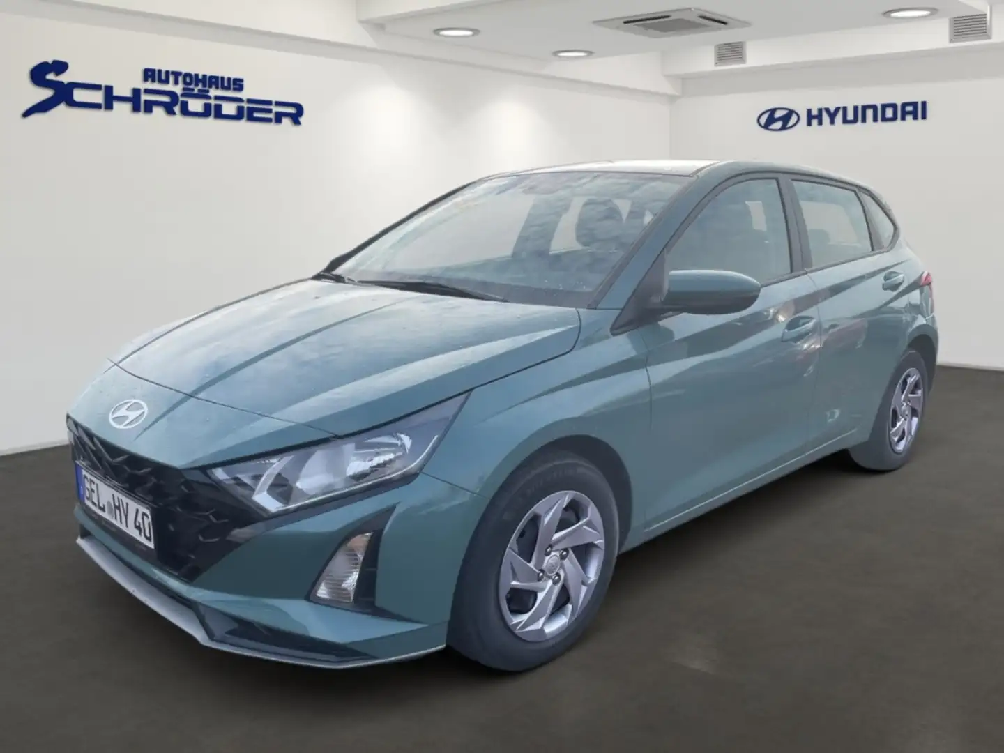 Hyundai i20 1.0 T-GDI Select Navigation Kamera Tempomat Klima Verde - 1
