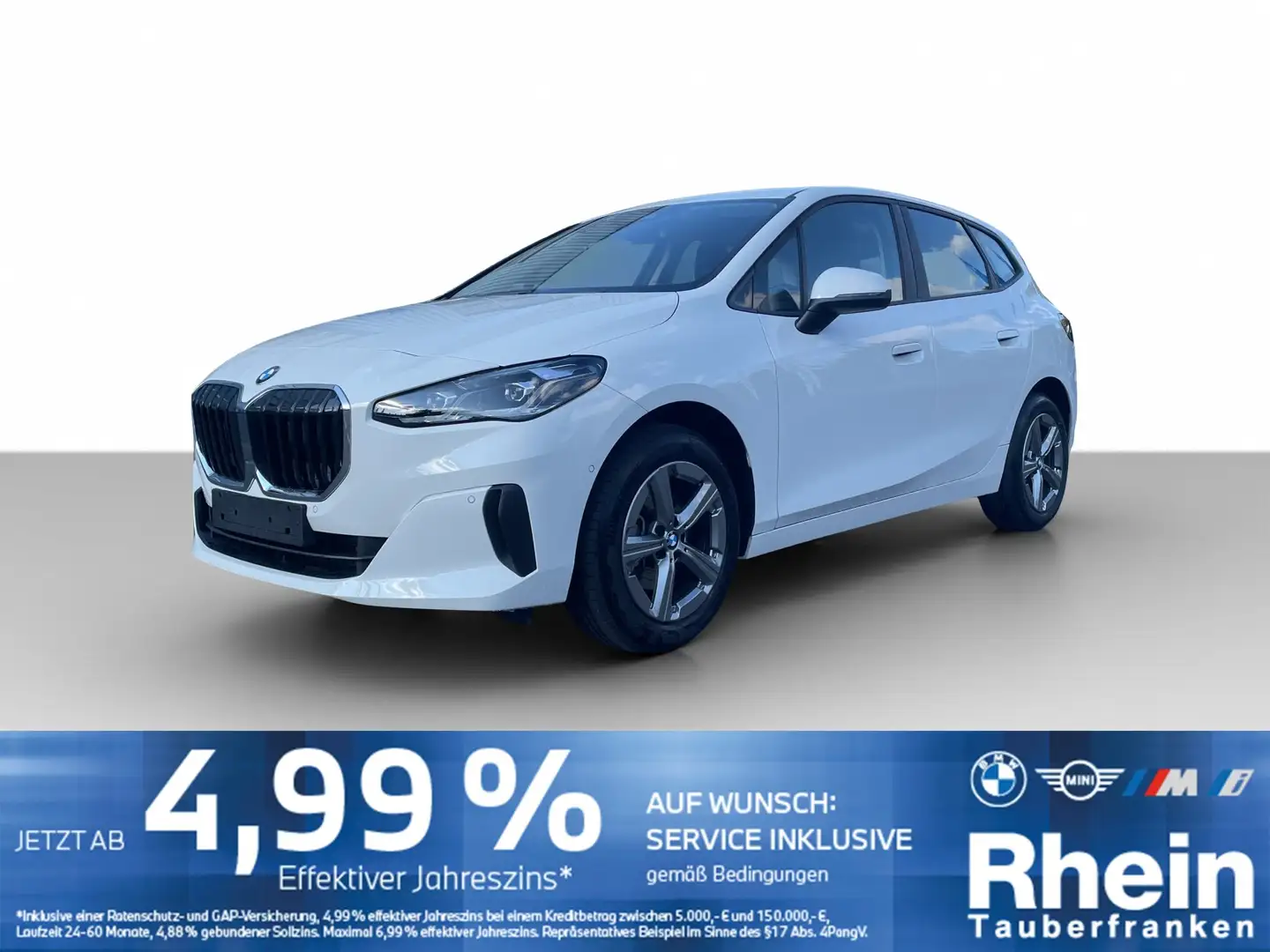 BMW 216 i Active Tourer LED*Parkassist*SHZ* Weiß - 1
